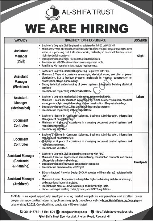 Al Shifa Eye Trust Hospital